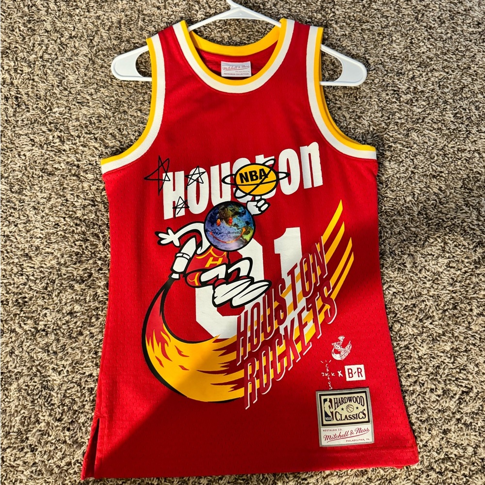 Travis Scott X Mitchell & Ness Jersey